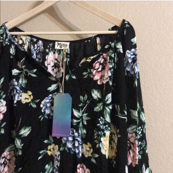 NWT $135 Show Me Your Mumu floral blouse top - Picture 2 of 2